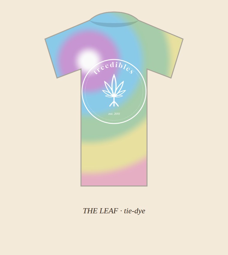 THE LEAF · tie-dye